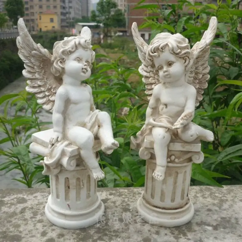 25-36cm Fairy, Cupid Garden Statue Sculpture Ornament