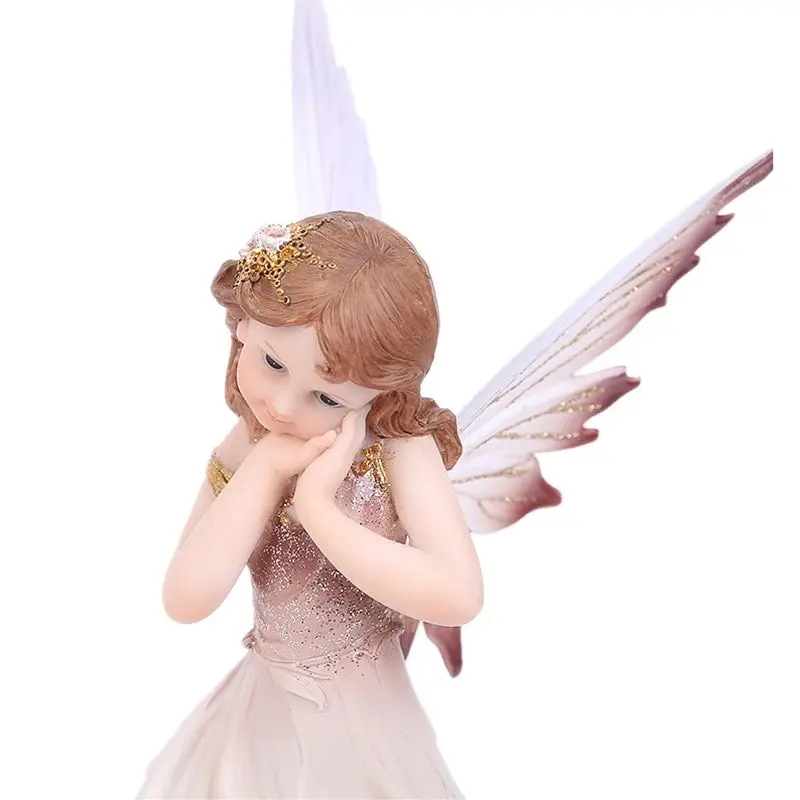 16-35cm Fairy, Unicorn Statue Ornament. 7 Styles.