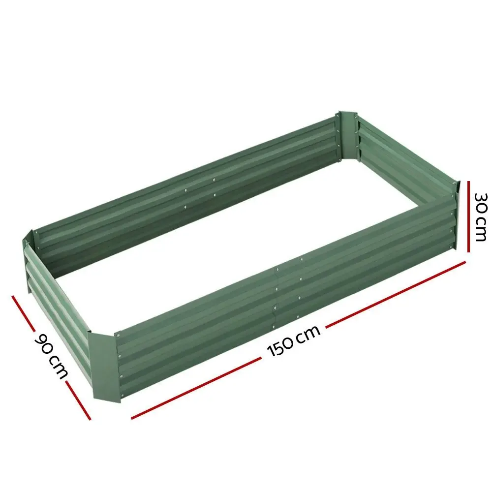 Green Fingers Raised Garden Bed, 3 colours, 4 sizes