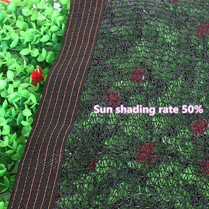 Custom Size 50% UV Plant Protection Shade Cover with eyelets