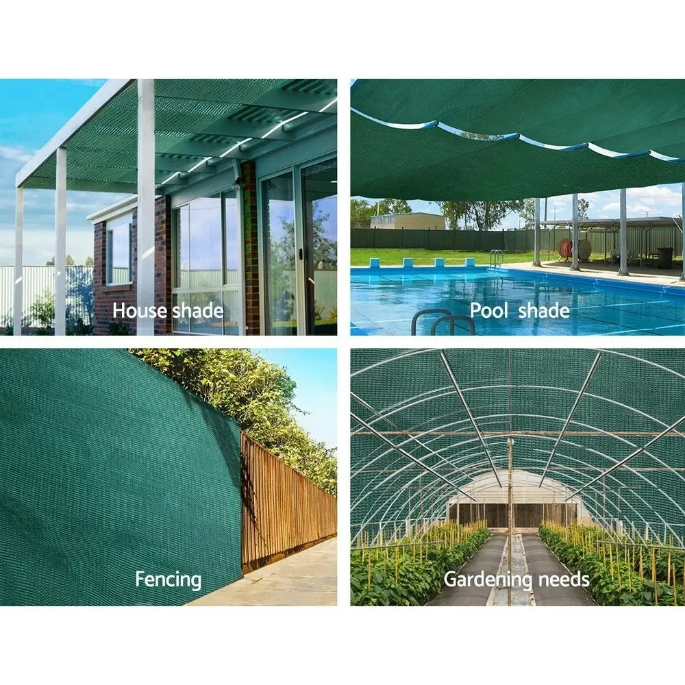 50% UV Green Shade Cloth Roll, 30-50m