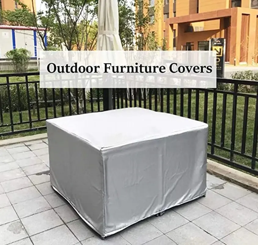 Custom Size UV & Waterproof Patio Garden Furniture Cover