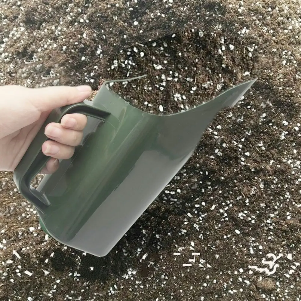 Multi-functional Plastic Garden Scoop with Sieve