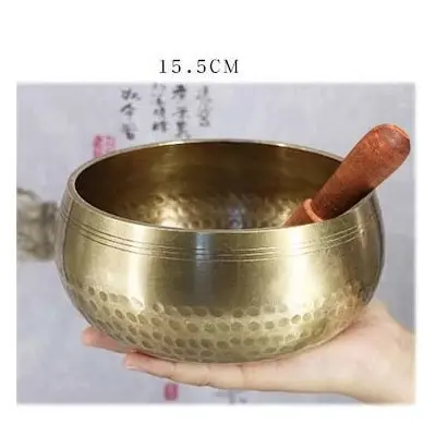 Copper Tibetan Buddhism Meditation Singing Bowl 7 sizes