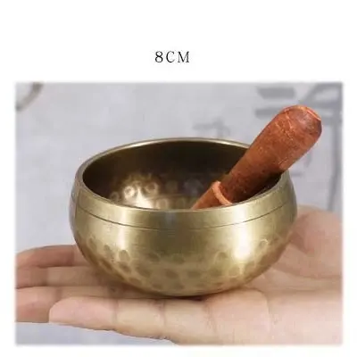 Copper Tibetan Buddhism Meditation Singing Bowl 7 sizes