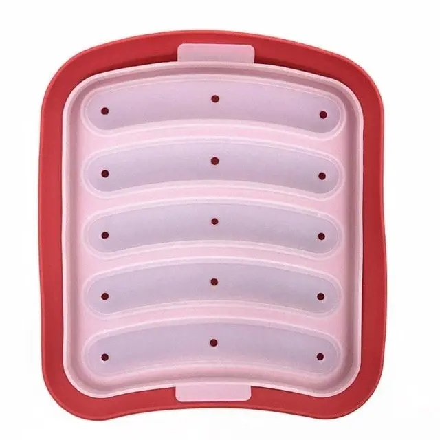 Silicone DIY Sausage, Ice, Hot Dog Mould Baking Kitchen Tool