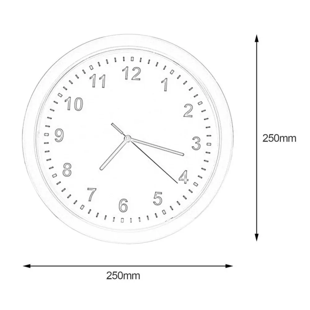 Wall Clock Safe for Valuables. Ideal for jewellery, money, keys.