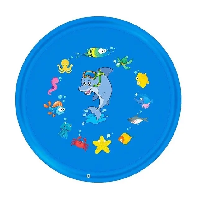 Outdoor Inflatable Water Spray Sprinkler Play Mat (2 sizes)