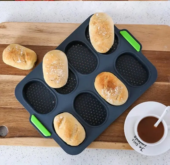 Non-Stick Silicone Bread, Muffin, Cake Mould Pan Tray