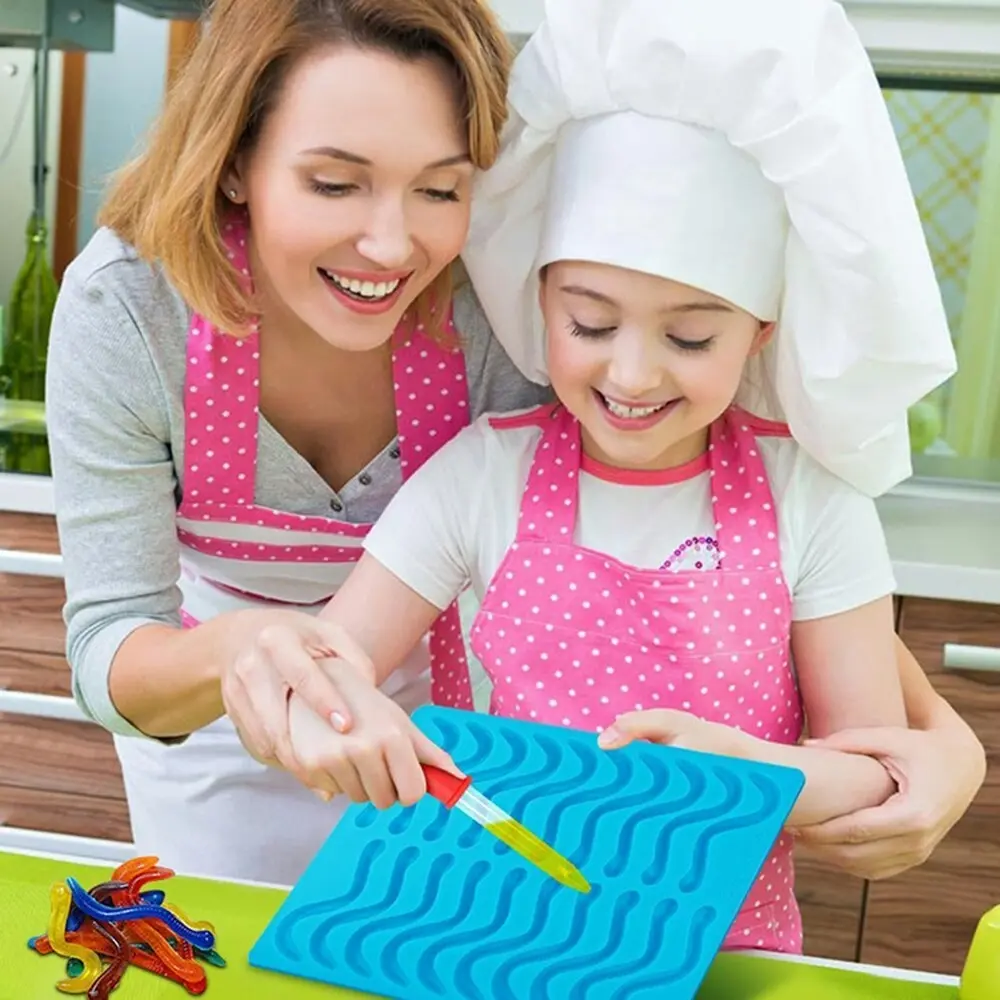 Snake Gummy Bear Jelly Moulds, Ice Cube Tray