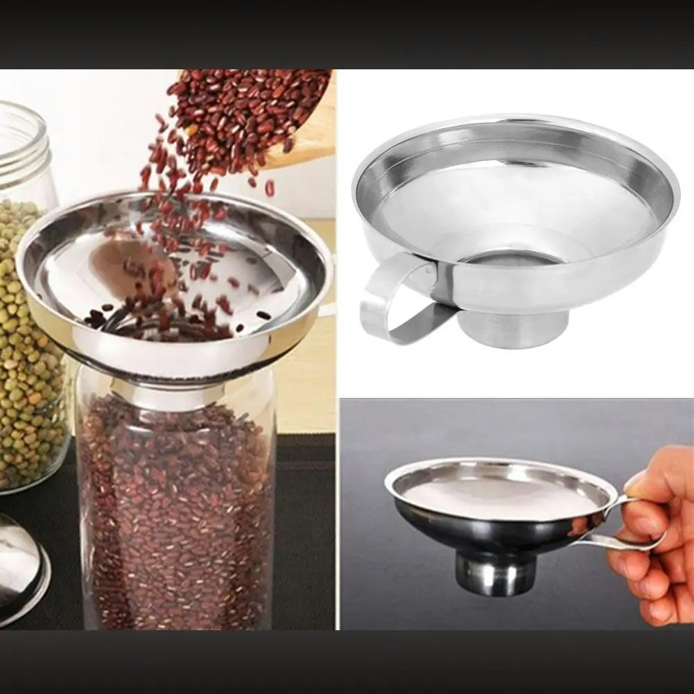 Stainless Steel Wide Mouth Canning, Jelly, Jam Funnel