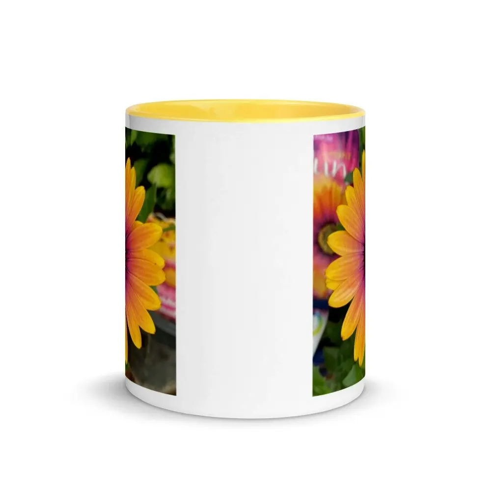 Osteospermum Purple Sun Daisy Coffee Mug. Unique Design!