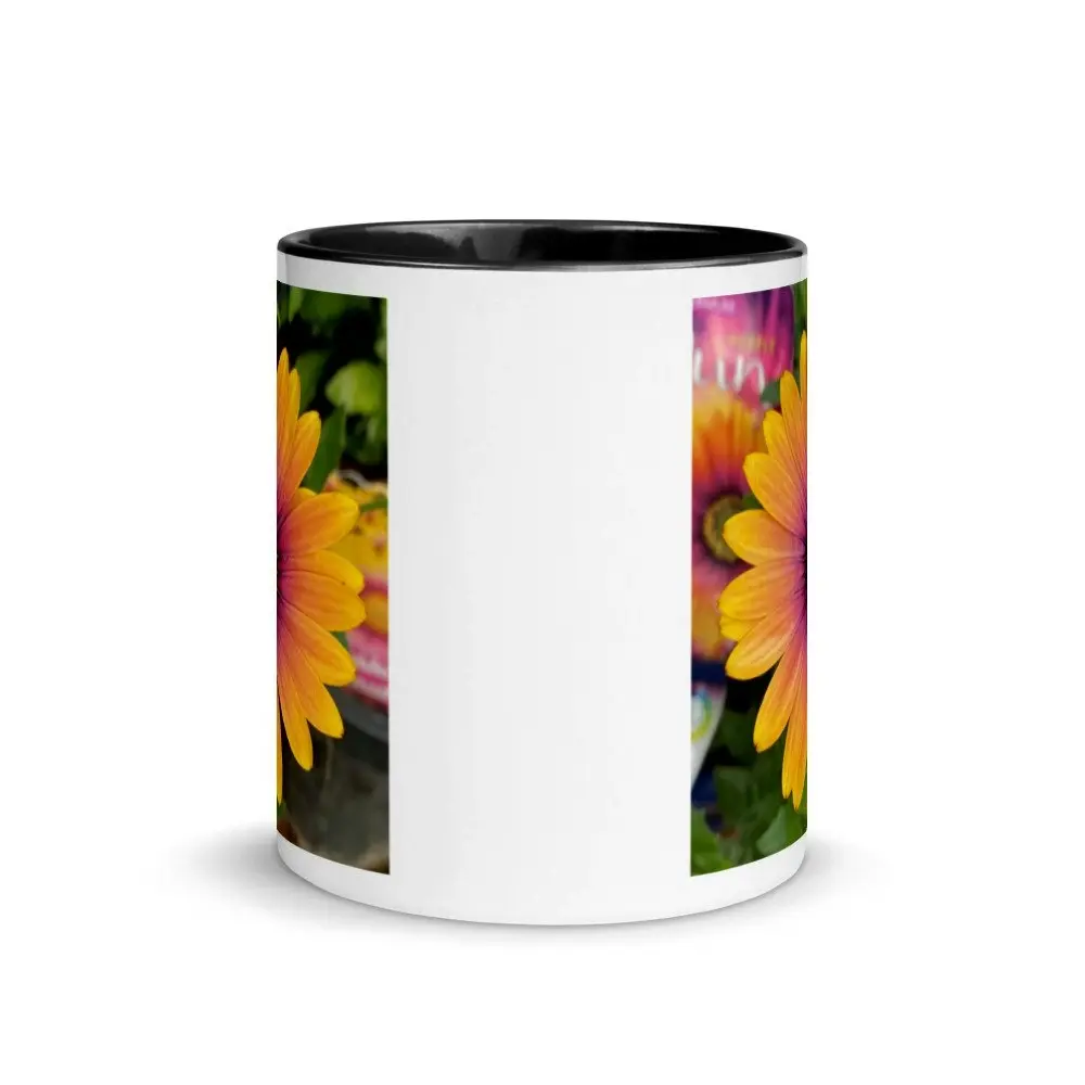 Osteospermum Purple Sun Daisy Coffee Mug. Unique Design!