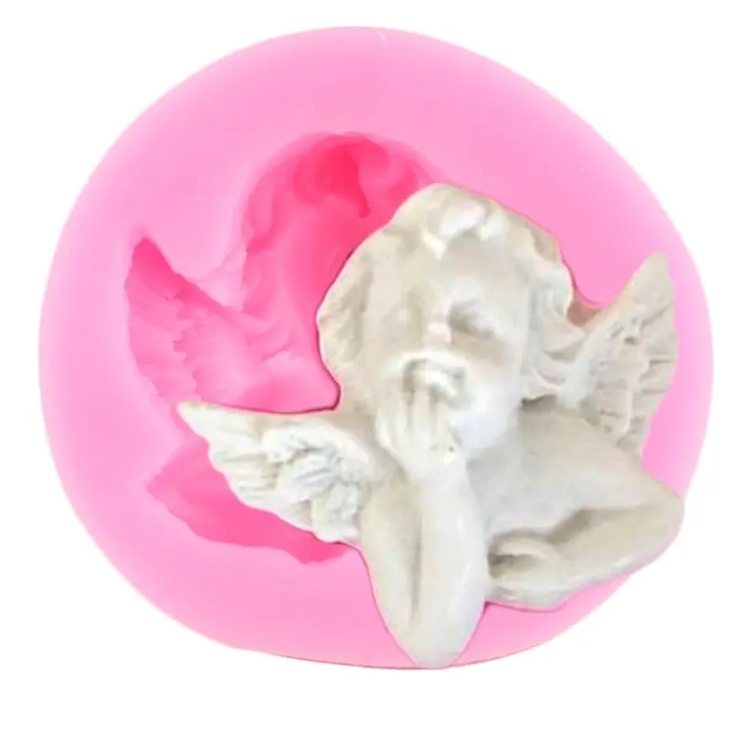 3D Cupid Angel Silicone Fondant Cake Moulds, 15 Styles