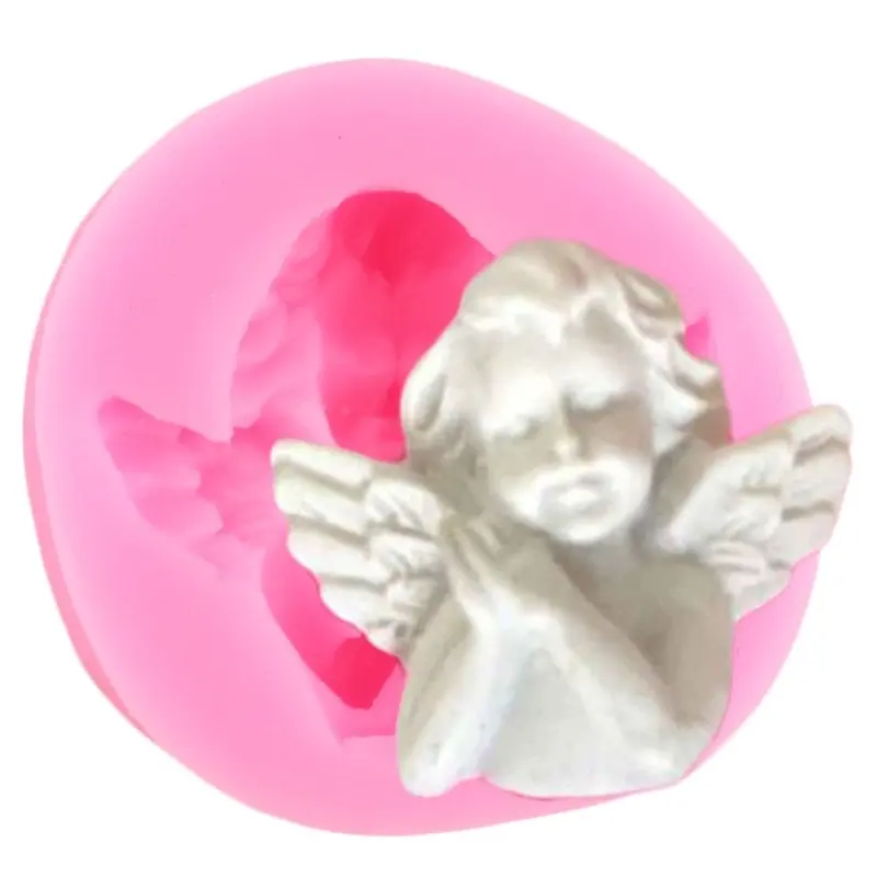 3D Cupid Angel Silicone Fondant Cake Moulds, 15 Styles