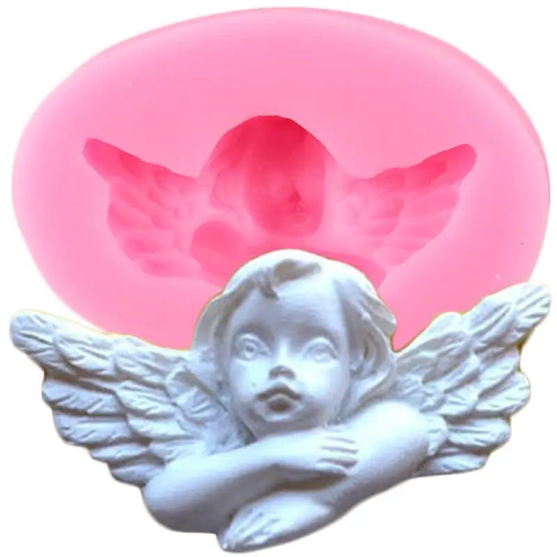 3D Cupid Angel Silicone Fondant Cake Moulds, 15 Styles