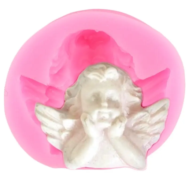 3D Cupid Angel Silicone Fondant Cake Moulds, 15 Styles