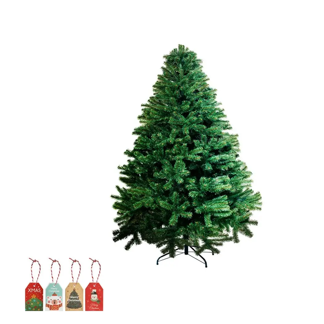 Santaco Christmas Tree 1.5M 5Ft Artificial Xmas Trees Green Decoration Outdoor