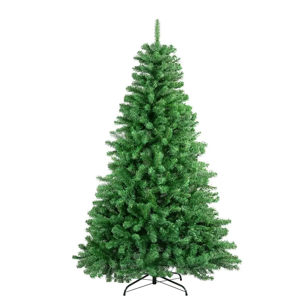 Santaco Artificial Led Christmas Tree with Lights 2.1M Pre Lit Xmas Decor 8 Mode