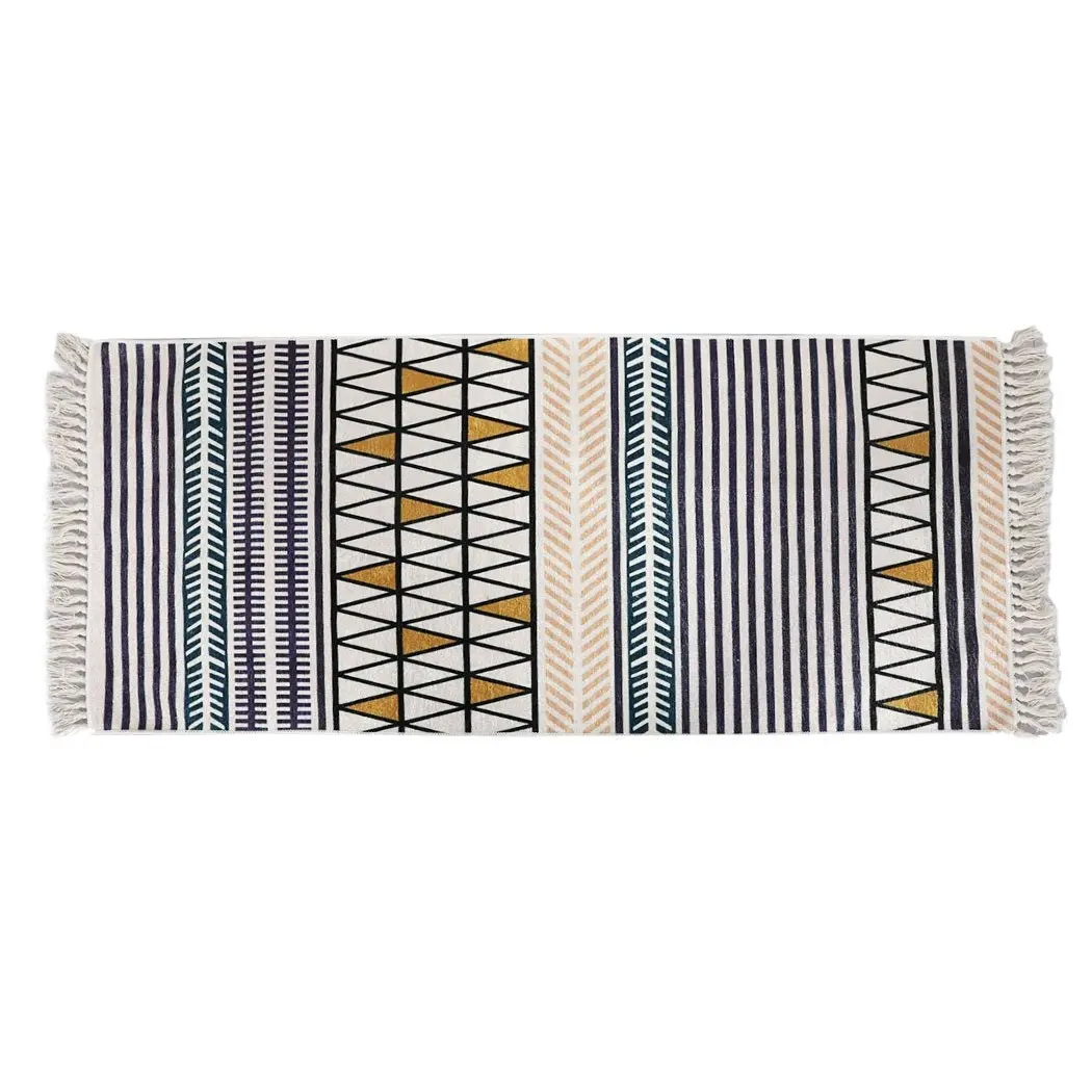 Marlow Floor Rug Boho Area Rugs Washable Living Room Bedroom Carpet  60x130cm