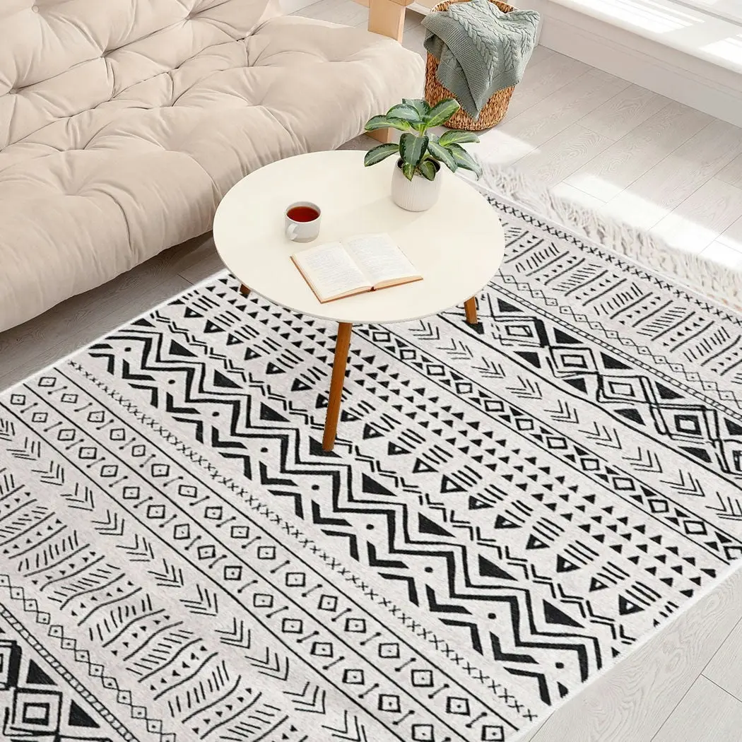 Marlow Floor Rug Boho Area Rugs Washable Living Room Bedroom Carpet 160x230cm