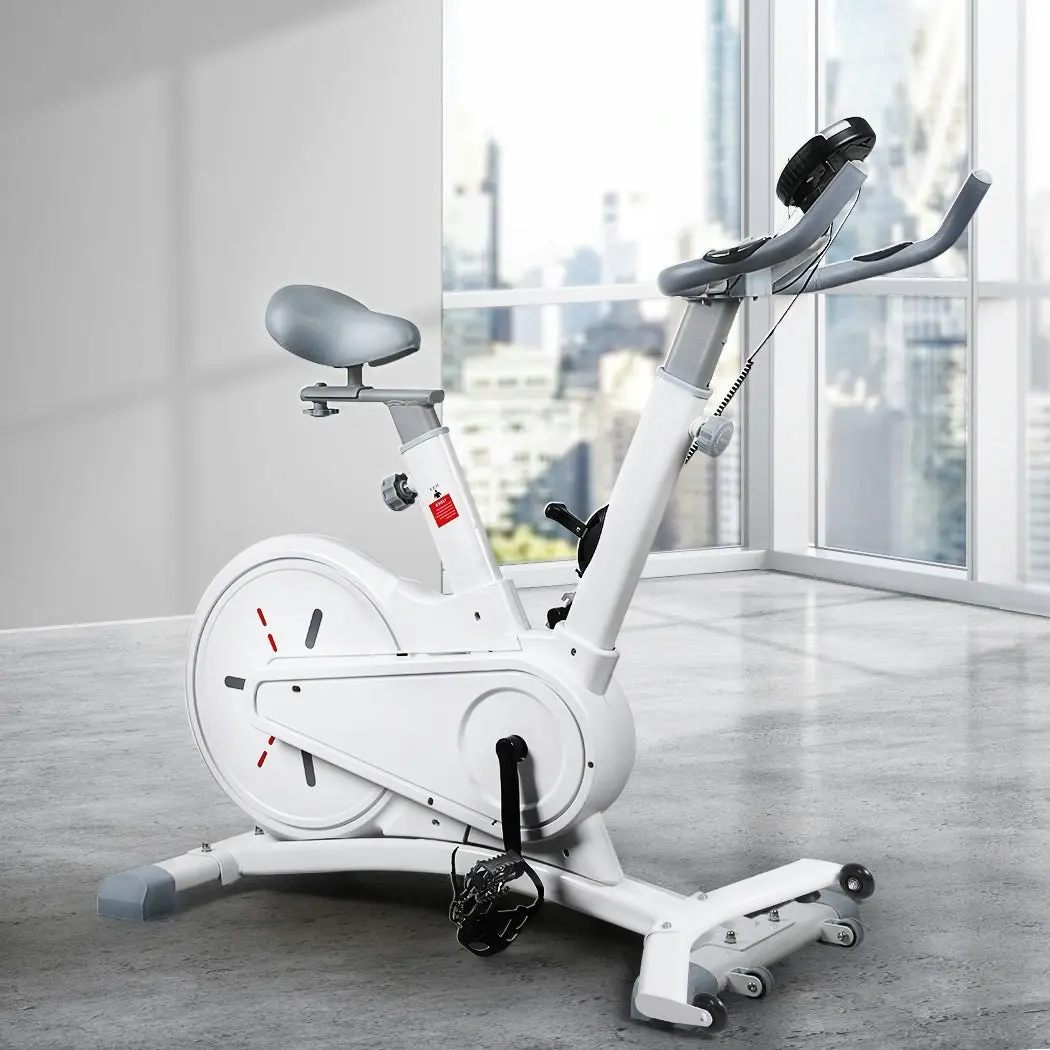 Centra Exercise Bike 8 Level Magnetic Resistance Fitness Flywheel Gym Workout