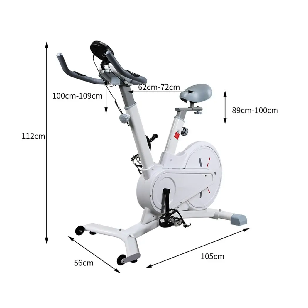 Centra Exercise Bike 8 Level Magnetic Resistance Fitness Flywheel Gym Workout