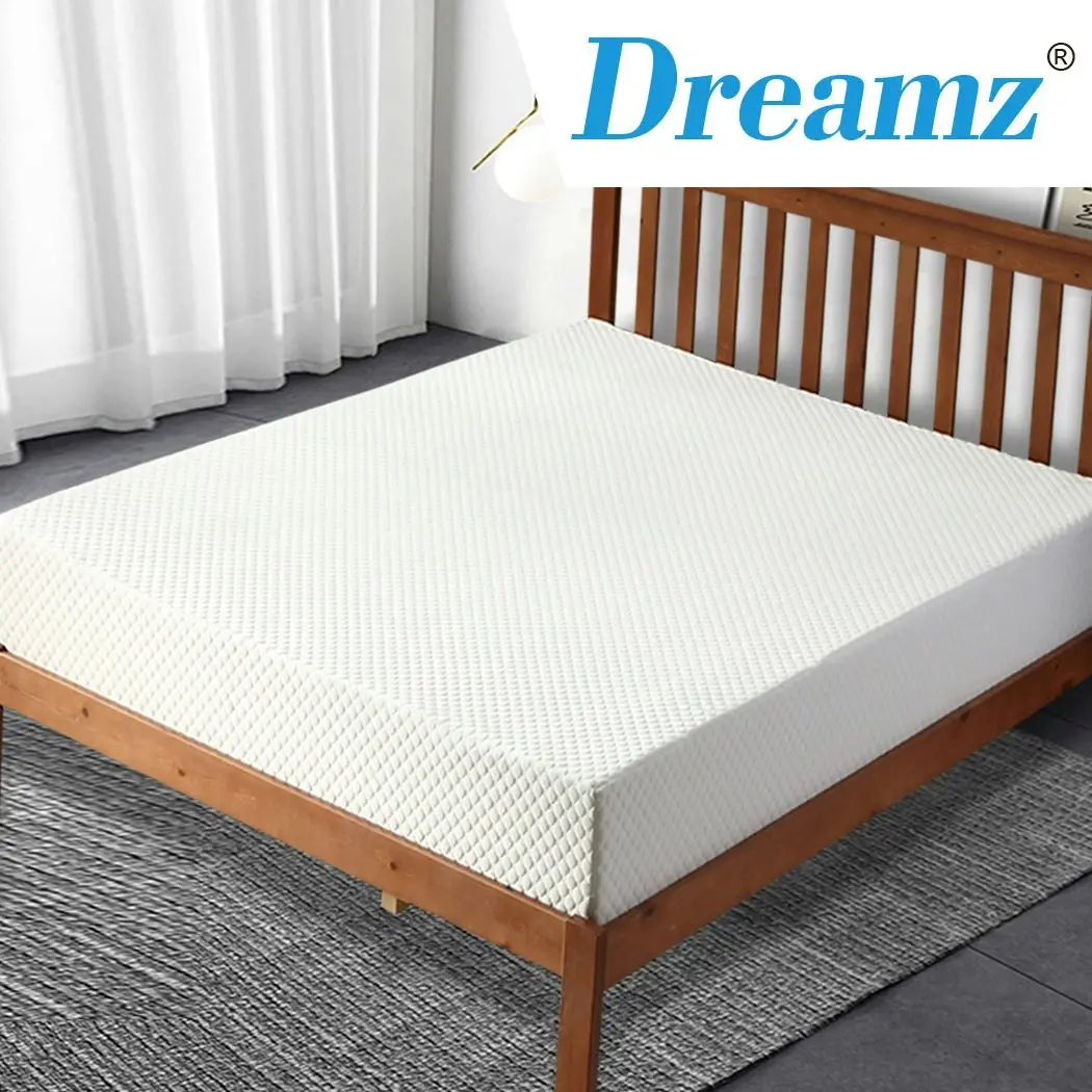 Dreamz Memory Foam Mattress Topper 25cm Comfort  Washable Cover King