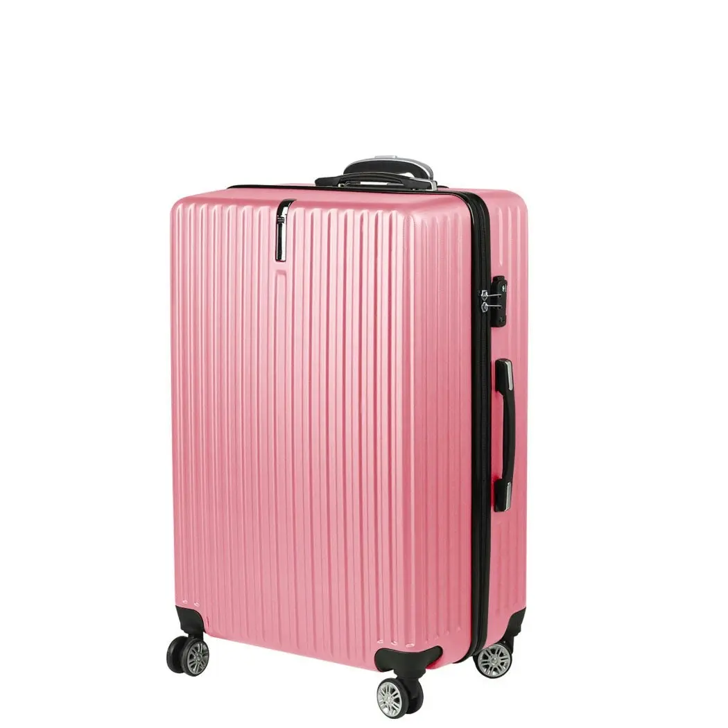 Slimbridge 28" Inch Luggage Suitcase Travel TSA Lock Hard Shell Carry Rose Gold