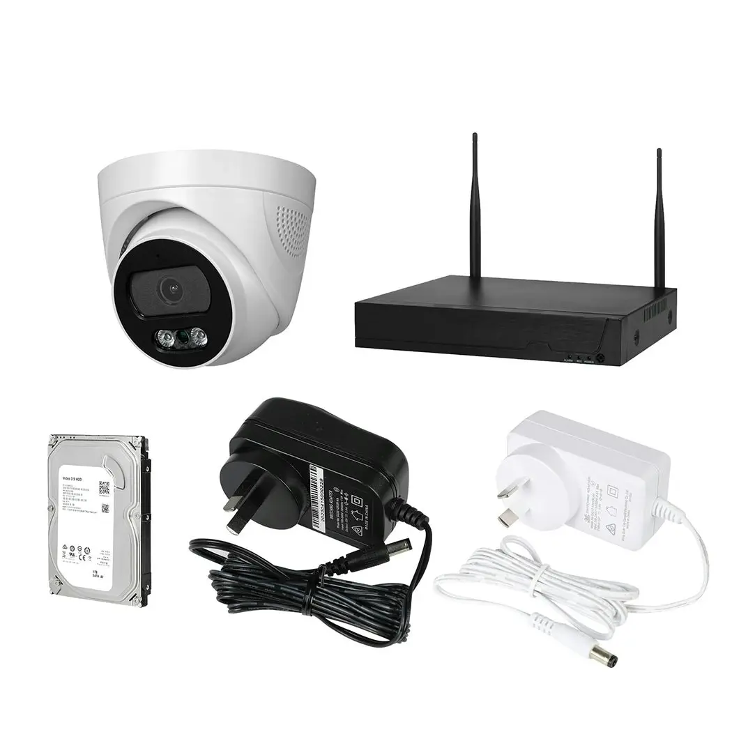 Wireless Security Camera System Set With Hard Drive Home CCTV 8CH 1080P Wifi X4