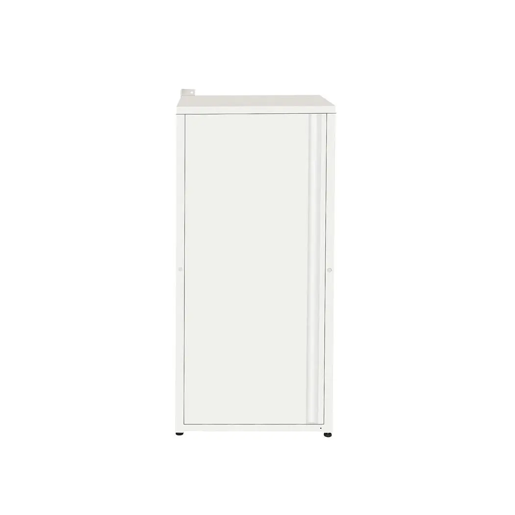 Levede Filing Cabinet Office Drawers Storage Cabinets Steel Rack Home White