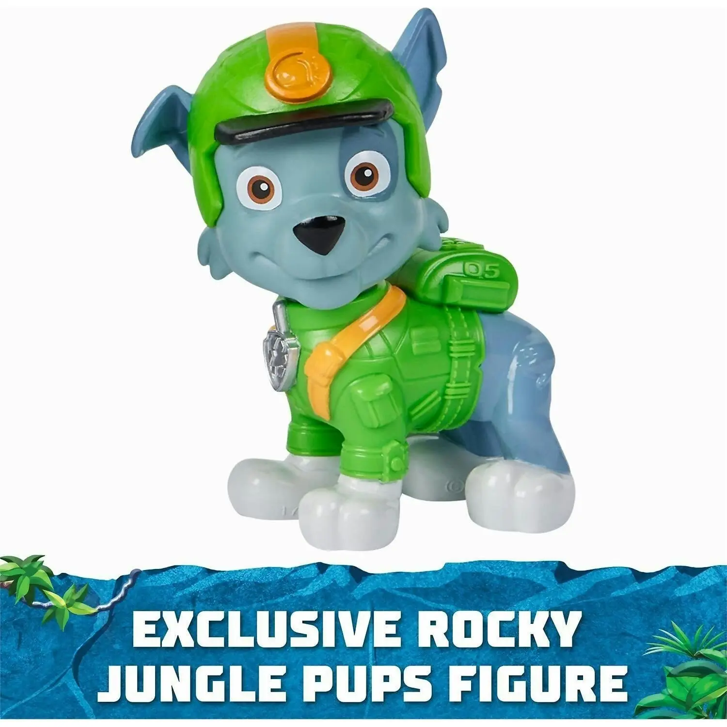 Paw Patrol - Jungle Pups Rocky Snapping Turtle Vehicle - Spin Master