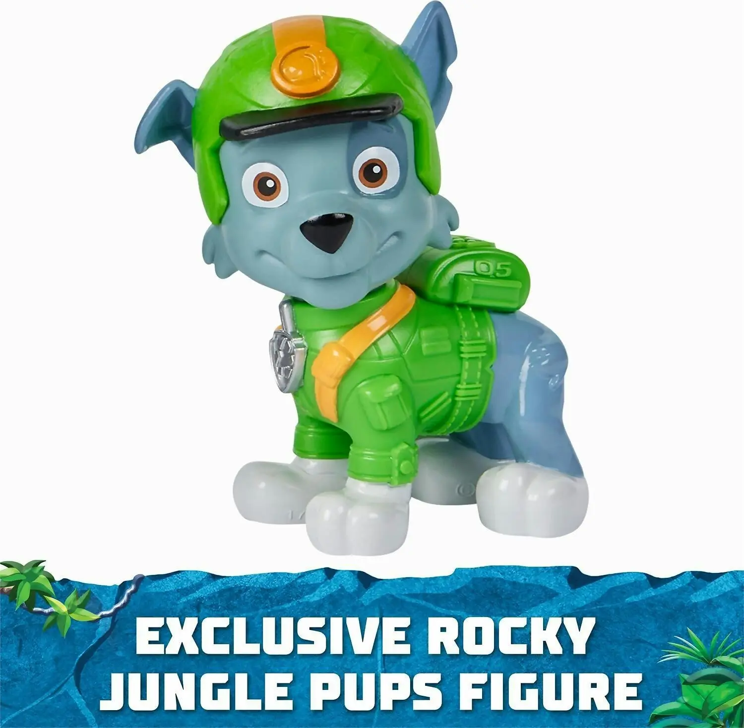 Paw Patrol - Jungle Pups Rocky Snapping Turtle Vehicle - Spin Master