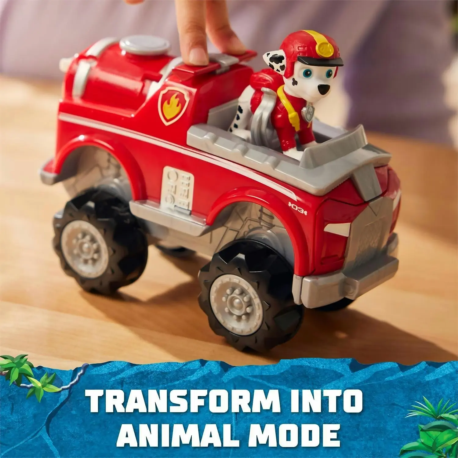 Paw Patrol - Jungle Pups Marshall's Elephant Vehicle - Spin Master