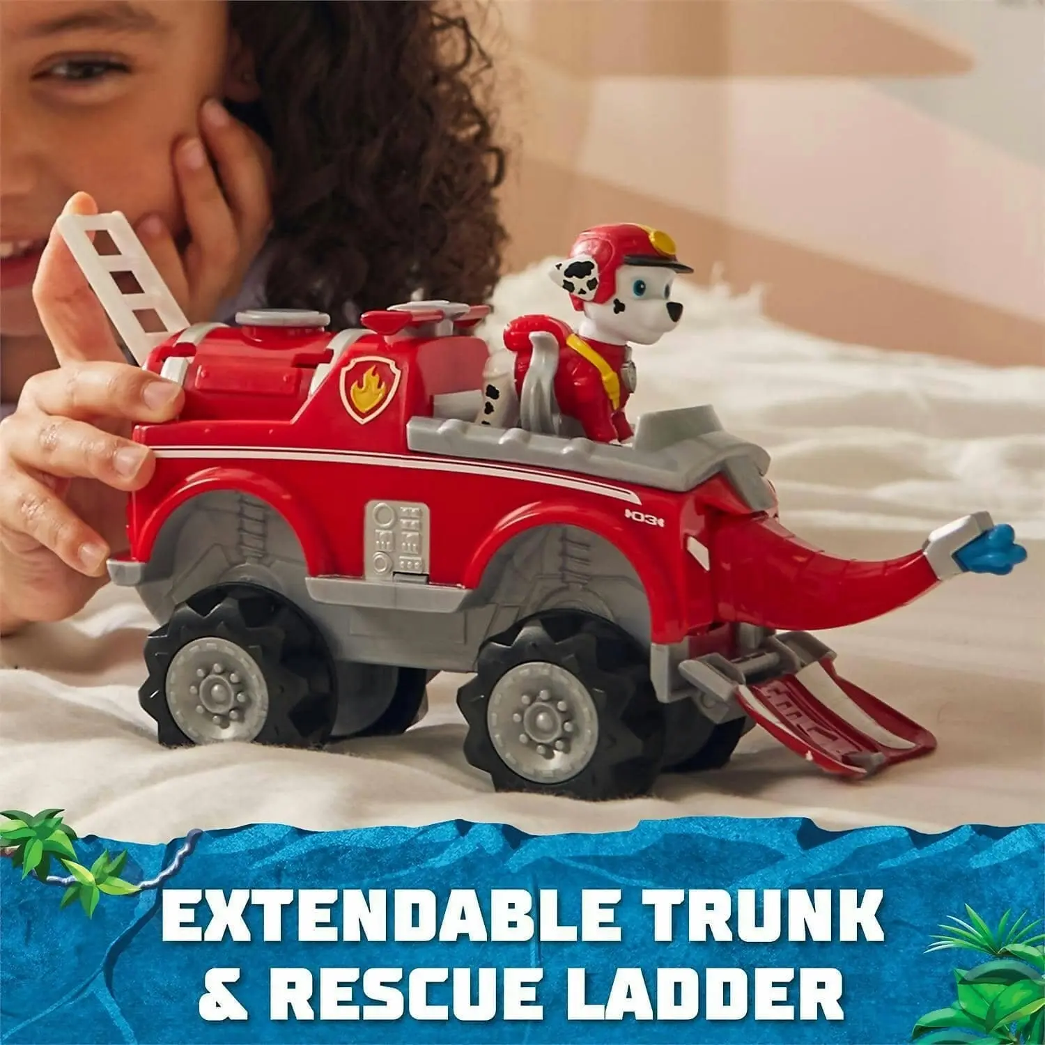 Paw Patrol - Jungle Pups Marshall's Elephant Vehicle - Spin Master