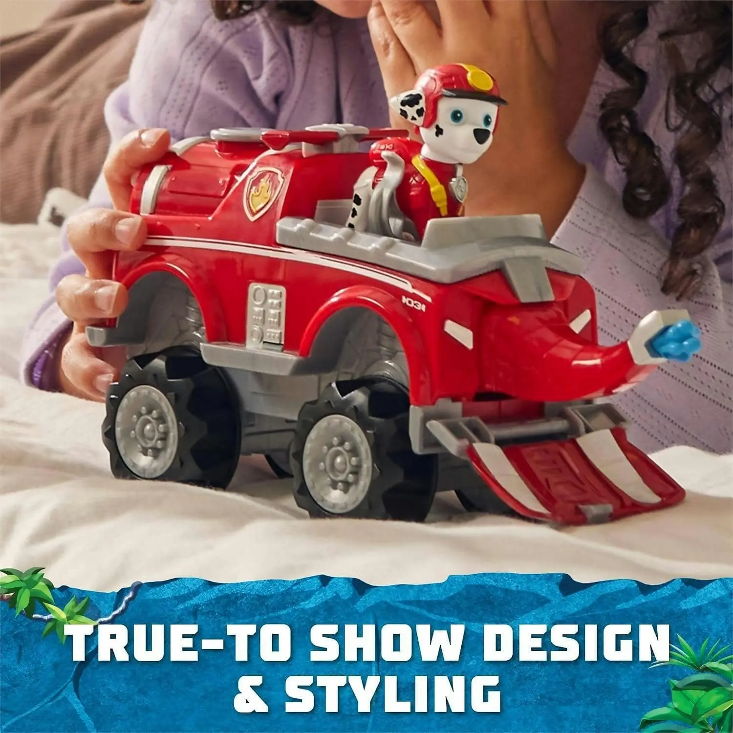 Paw Patrol - Jungle Pups Marshall's Elephant Vehicle - Spin Master