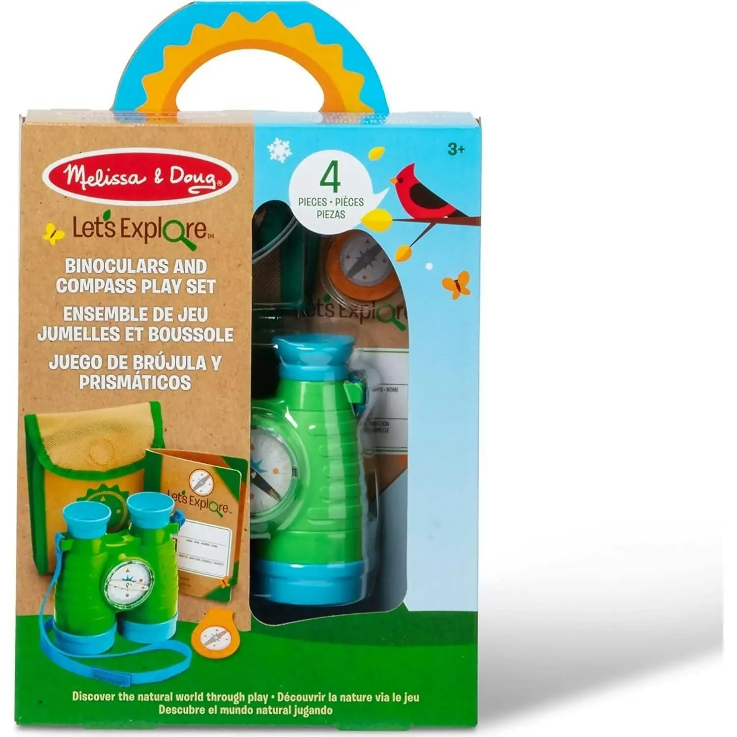 Melissa & Doug - Let's Explore Binoculars & Compass Play Set