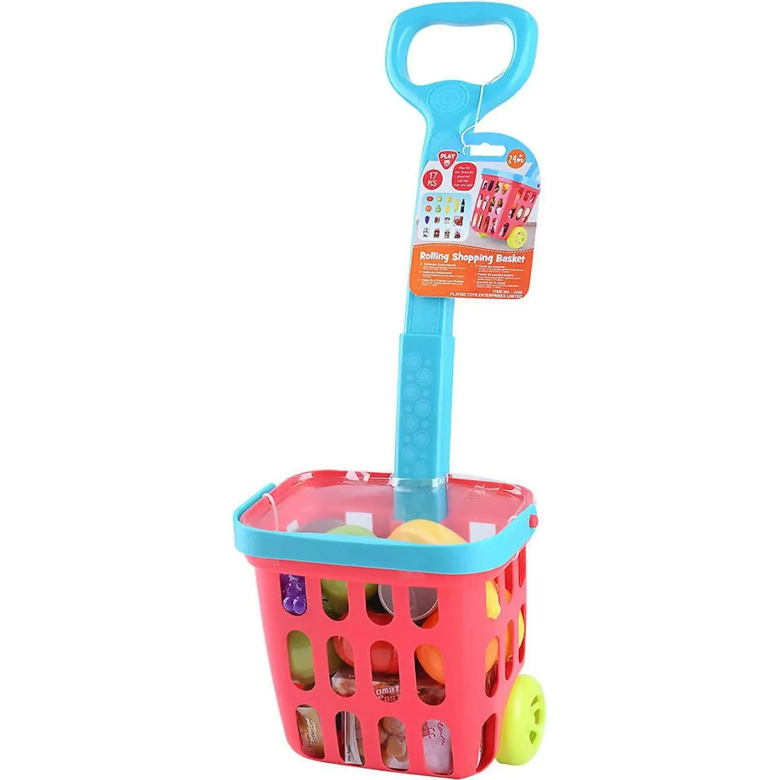 Playgo Toys Ent. Ltd. - Rolling Shopping Basket