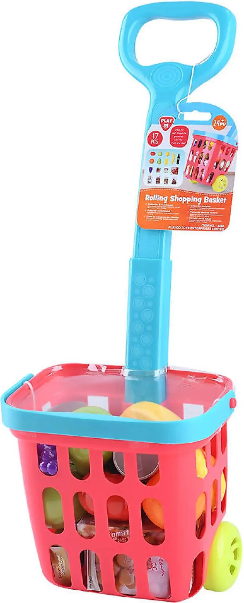 Playgo Toys Ent. Ltd. - Rolling Shopping Basket