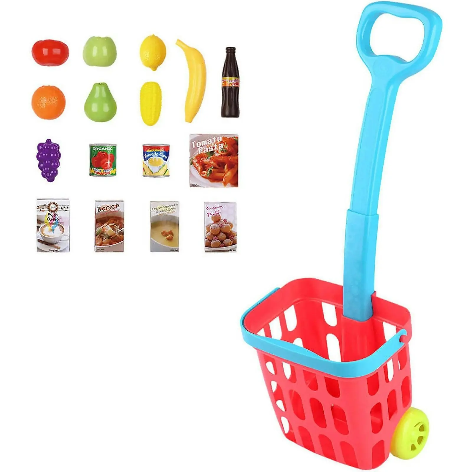 Playgo Toys Ent. Ltd. - Rolling Shopping Basket