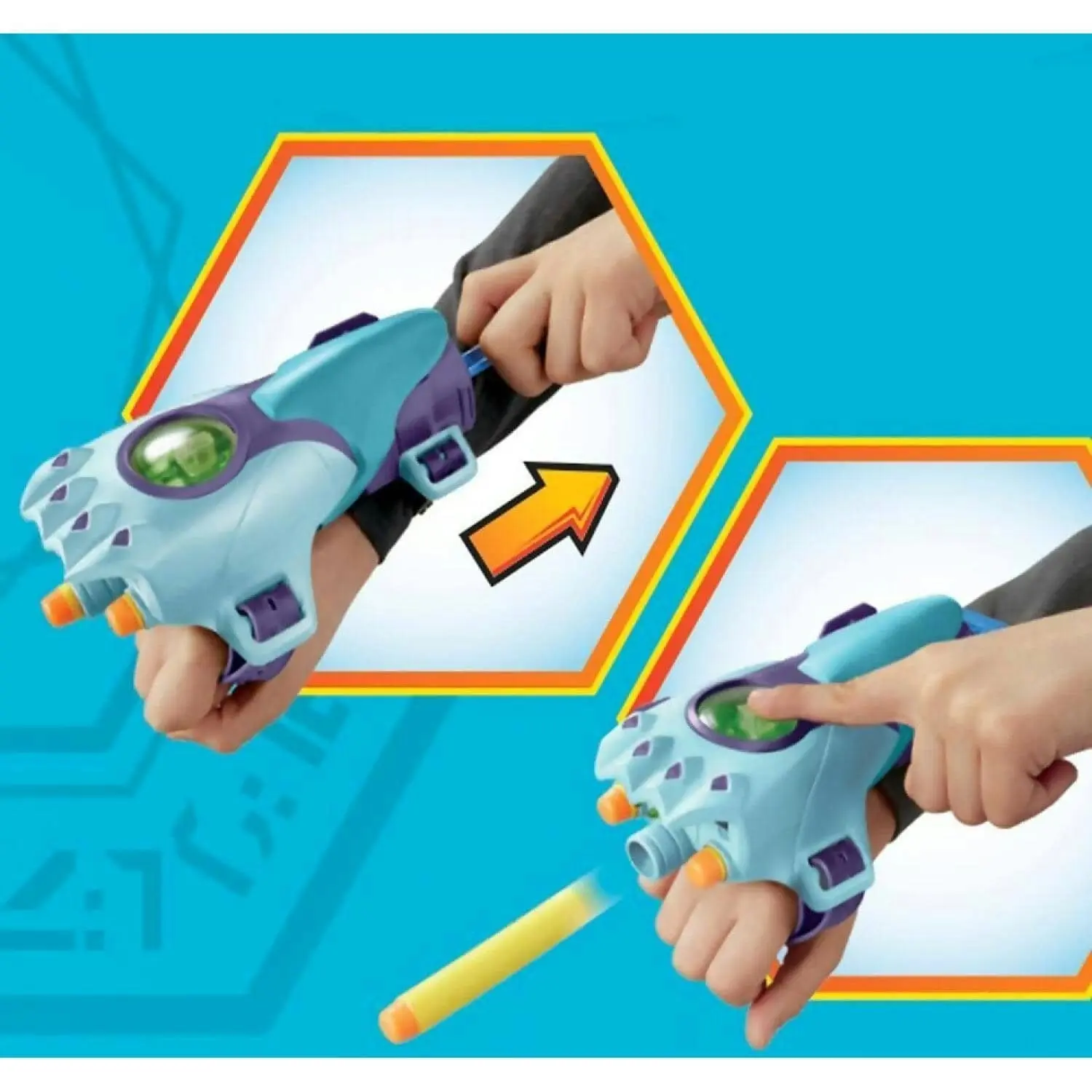 Nerf - Transformers Earthspark Cyber-sleeve Battle Blaster Toy Interactive Toys For 6+ - Hasbro