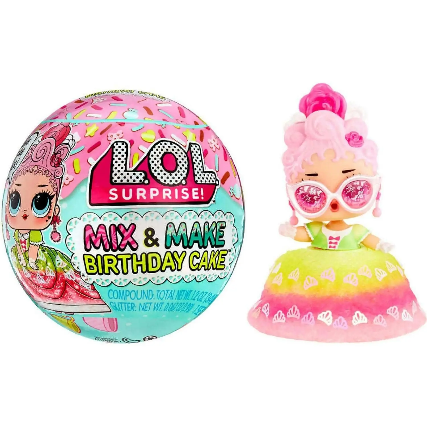 L.o.l Surprise - Mix & Make Birthday Cake Tots