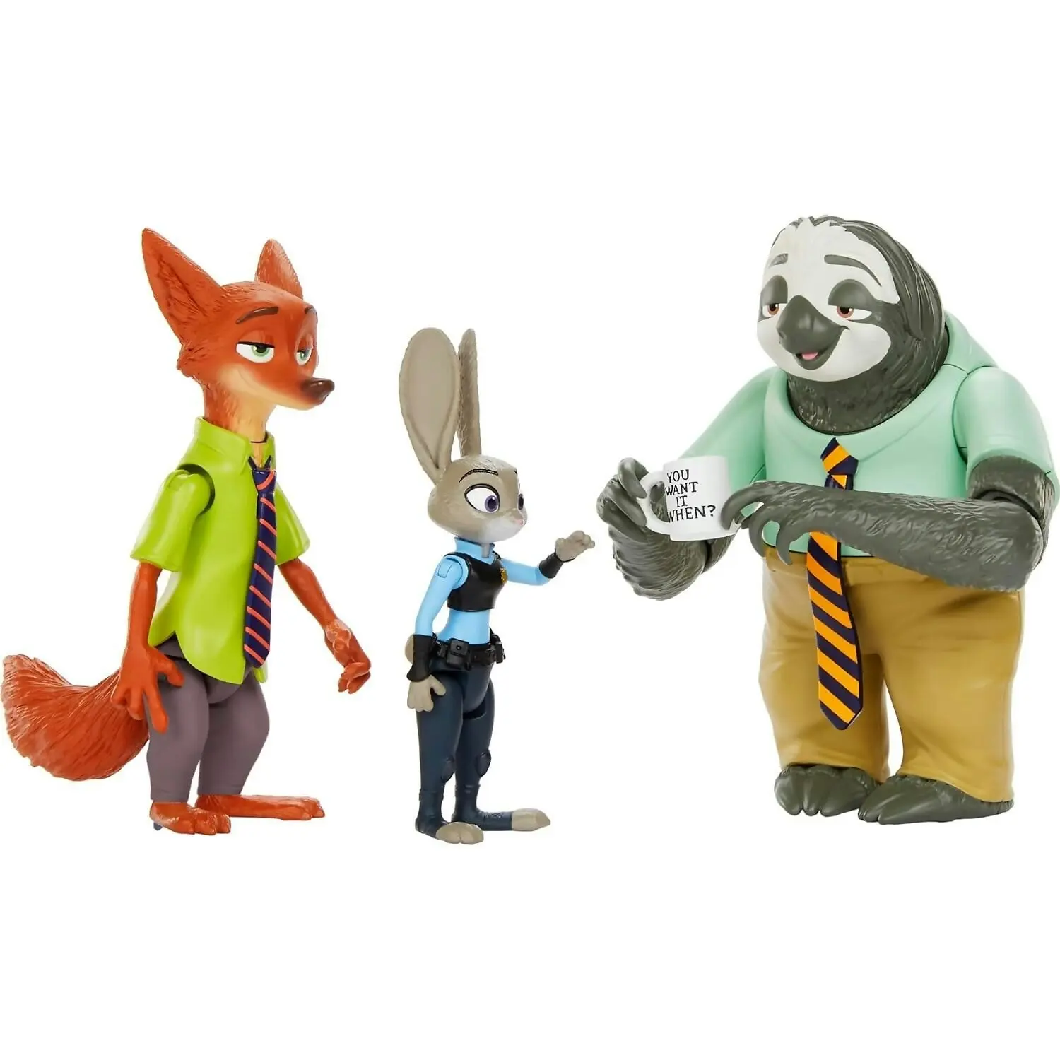 Disney - Zootopia Storytellers 3 Pack - Mattel