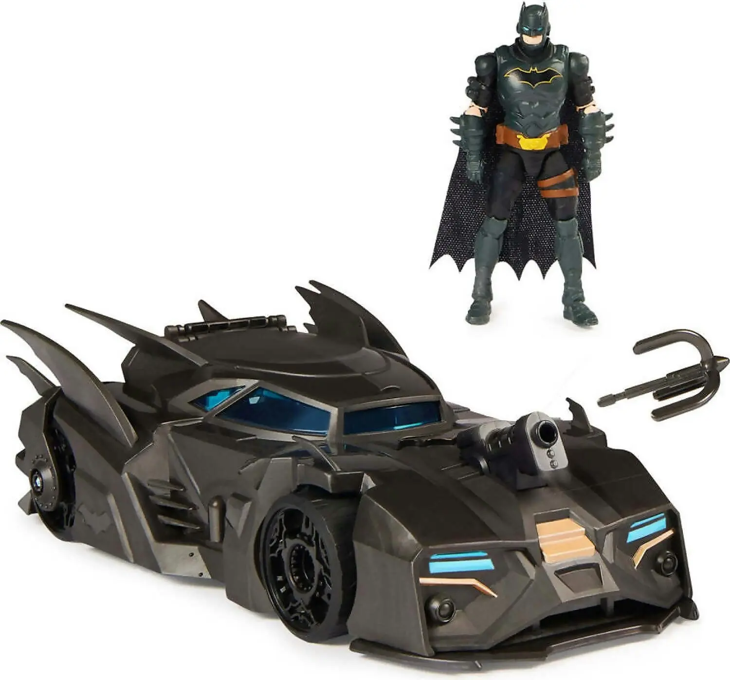 Dc - Batman Crusader Batmobile With 4 Inch Figure