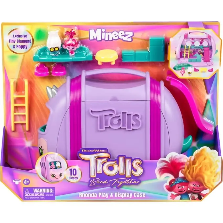 Mineez - Trolls S1 Rhonda's Vehicle Case Playset