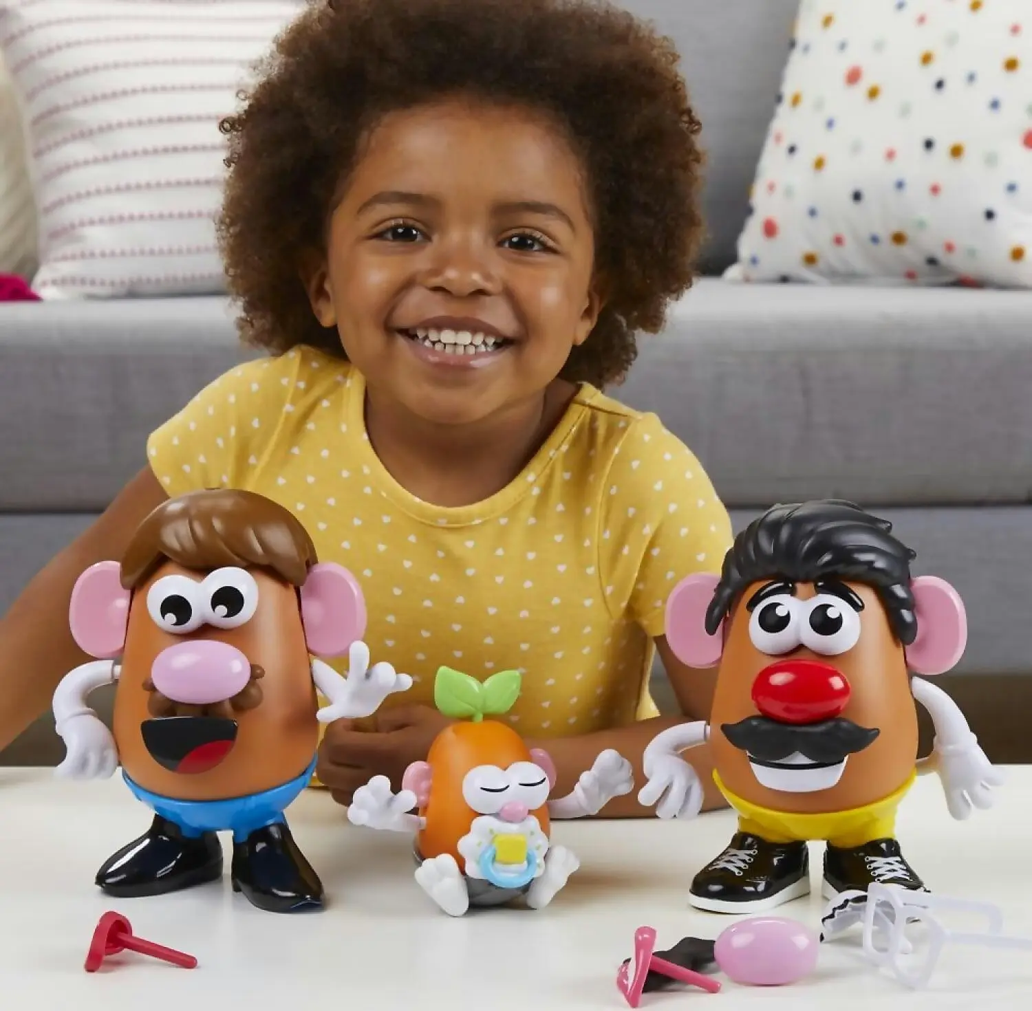 Potato Head - Create Your Potato Head Family Toy For Kids Ages 2 And Up With 45 Pieces To Customize Potato Families