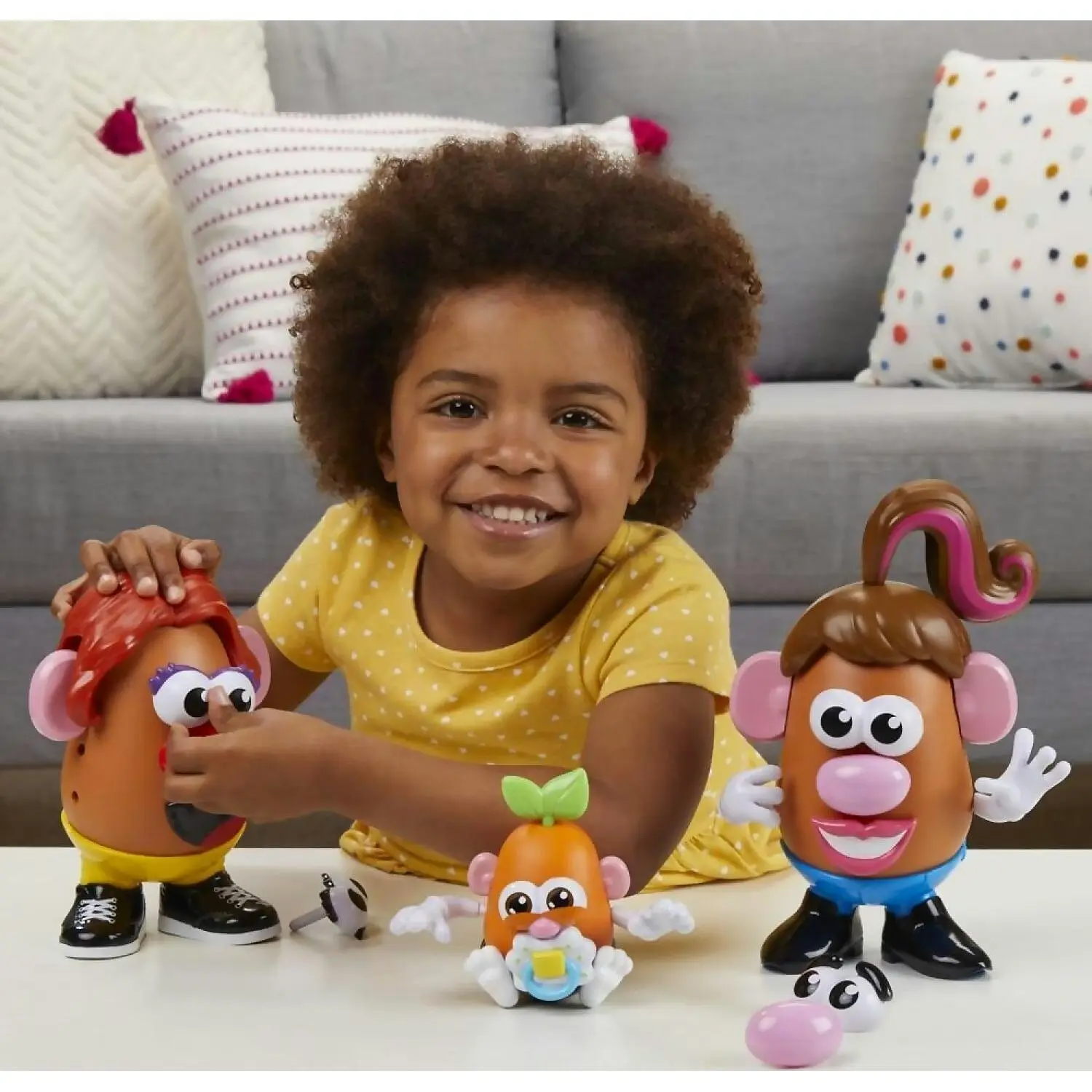 Potato Head - Create Your Potato Head Family Toy For Kids Ages 2 And Up With 45 Pieces To Customize Potato Families