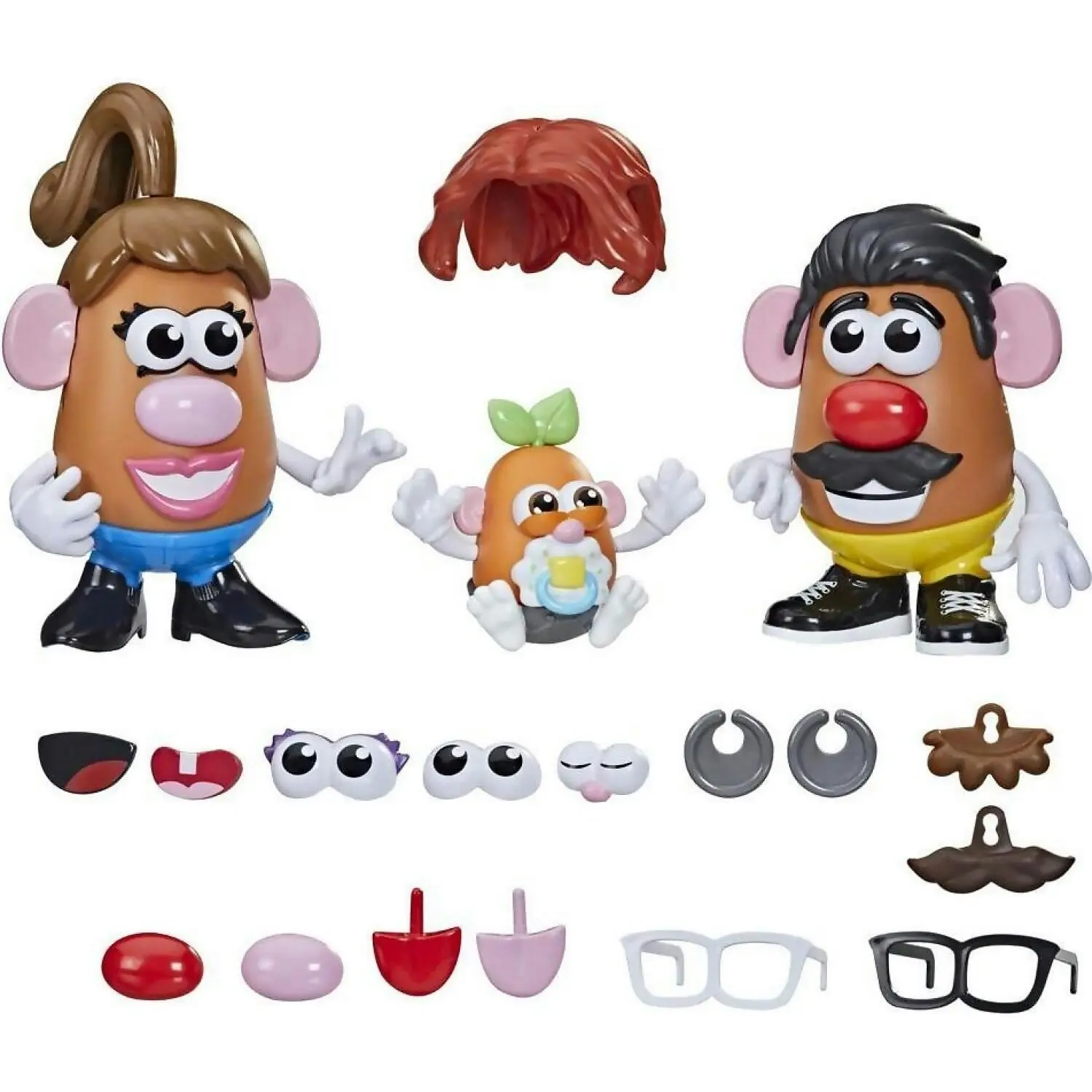 Potato Head - Create Your Potato Head Family Toy For Kids Ages 2 And Up With 45 Pieces To Customize Potato Families