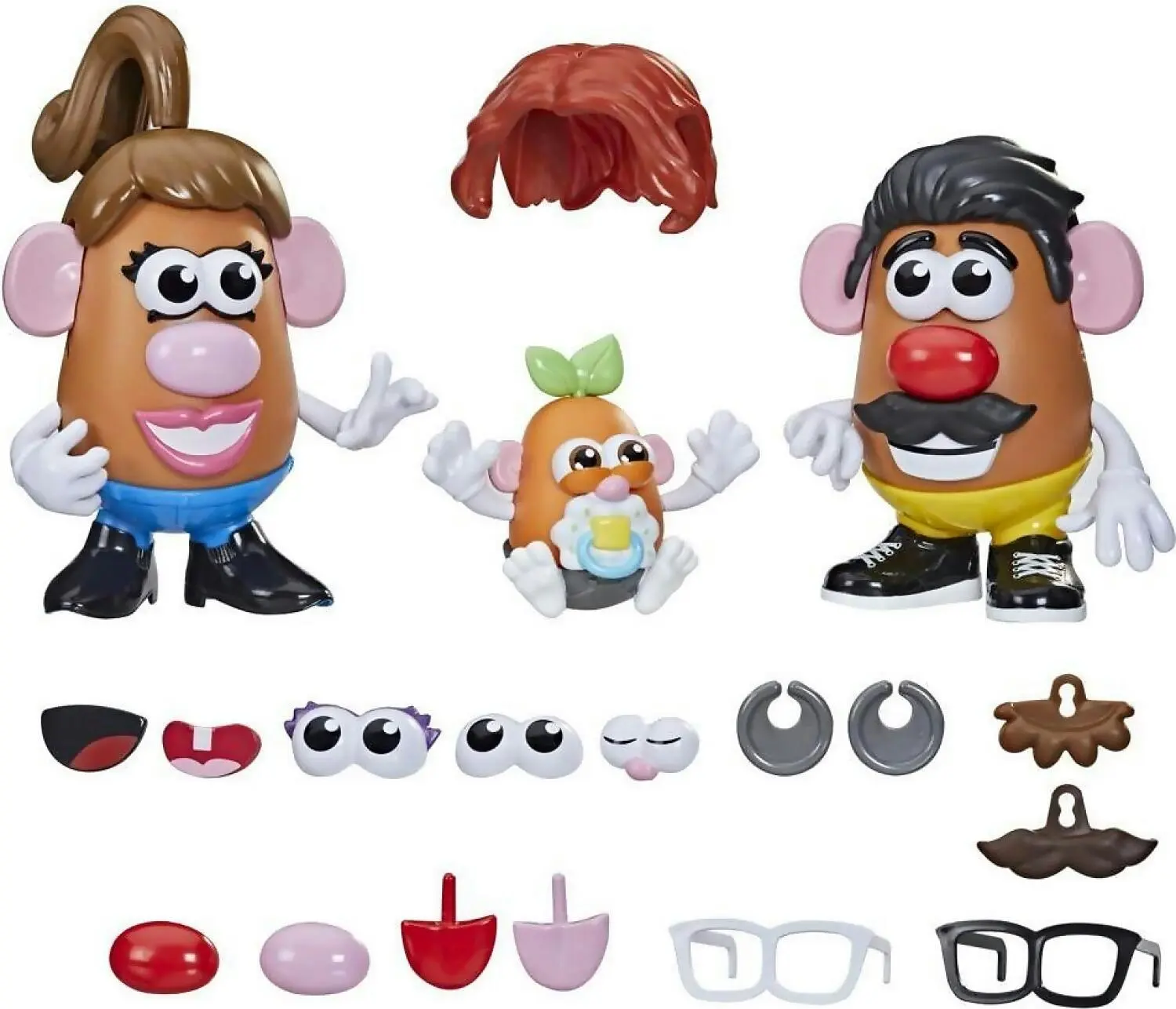 Potato Head - Create Your Potato Head Family Toy For Kids Ages 2 And Up With 45 Pieces To Customize Potato Families