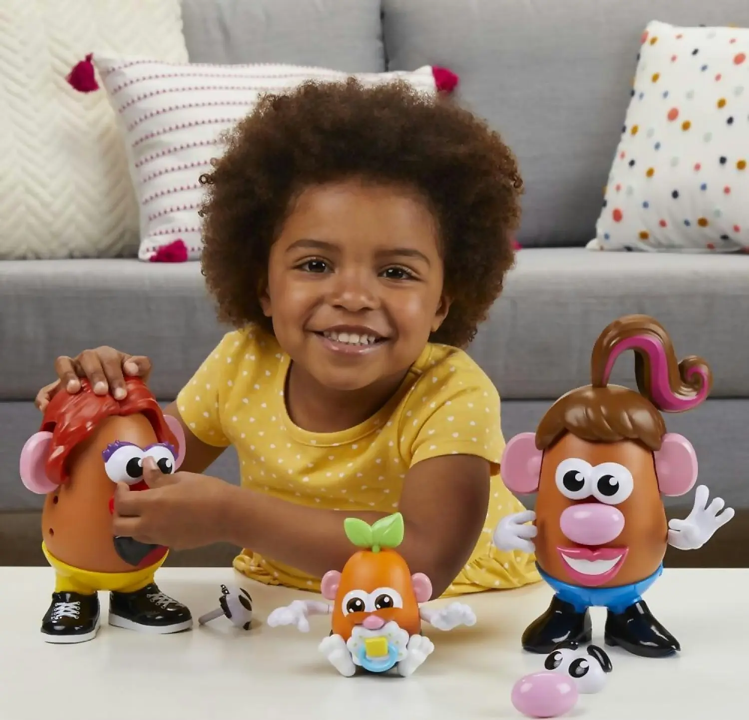 Potato Head - Create Your Potato Head Family Toy For Kids Ages 2 And Up With 45 Pieces To Customize Potato Families